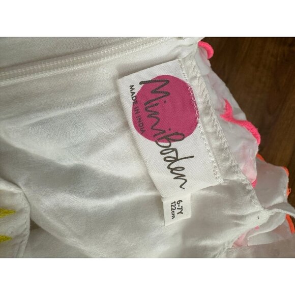 Mini Boden scalloped tiered dress - Picture 4 of 5